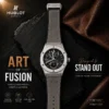 HUBLOT SPIDER WATCH - GRAY BELT