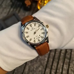 MAXLORD BROWN BELT প্রিমিয়াম ওয়াচ– 100% Waterproof – বৃষ্টি, সাঁতার বা হঠাৎ স্প্ল্যাশ—কোনো দুশ্চিন্তা নয়!