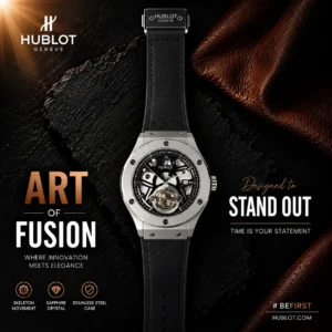 HUBLOT BIG BANG WATCH - BLACK BELT